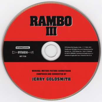 CD Jerry Goldsmith: Rambo III (Original Motion Picture Soundtrack)