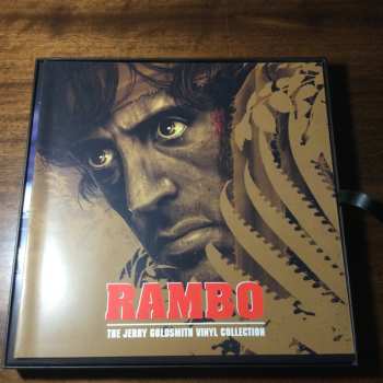 5LP/Coffret Jerry Goldsmith: Rambo: The Jerry Goldsmith Vinyl Collection LTD | CLR