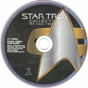 4CD/Coffret Paul Baillargeon: Star Trek Collection: The Final Frontier LTD