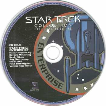 4CD/Coffret Paul Baillargeon: Star Trek Collection: The Final Frontier LTD