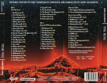 2CD Jerry Goldsmith: Total Recall (Original Motion Picture Soundtrack 30th Anniversary Edition)