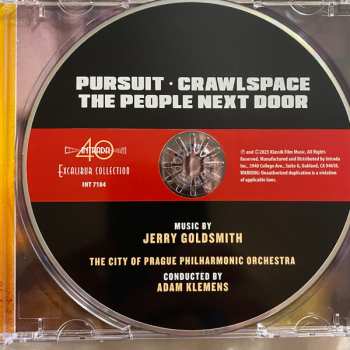 CD The City of Prague Philharmonic Orchestra: Pursuit / Crawlspace / The People Next Door (Original Television Scores) LTD