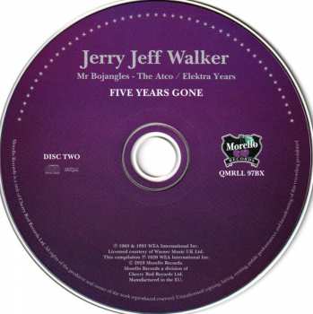 5CD Jerry Jeff Walker: Mr. Bojangles – The Atco / Elektra Years
