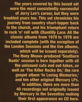 10CD/Coffret Jerry Lee Lewis: Mercury Smashes... And Rockin' Sessions