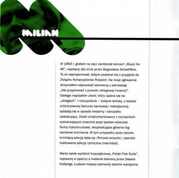 CD Jerzy Milian: Circulations