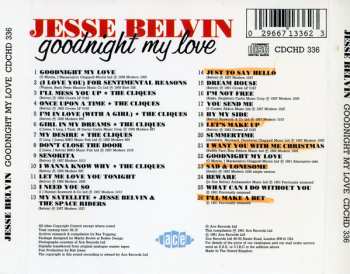 CD Jesse Belvin: Goodnight My Love