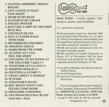 CD Jesse Fuller: Frisco Bound