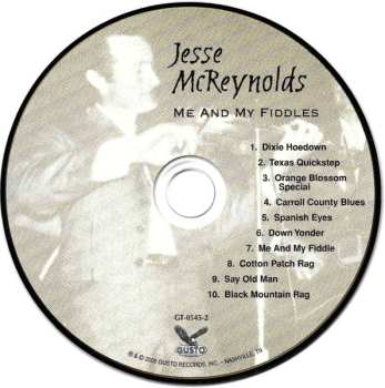 CD Jesse McReynolds: Me And My Fiddles
