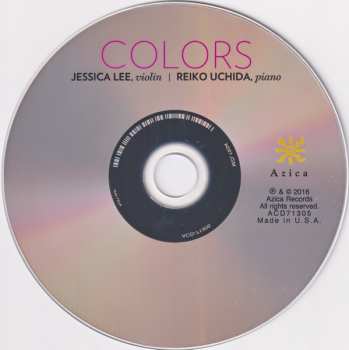 CD Reiko Uchida: Colors