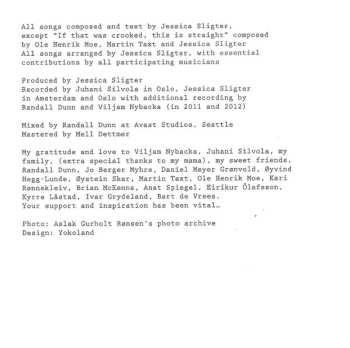 CD Jessica Sligter: Fear And The Framing