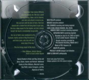 CD Jessica Williams: Live At Yoshi's Volume One