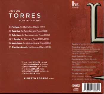CD José Luis Estellés: Duos With Piano