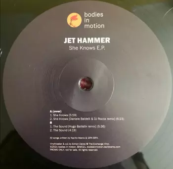 Jet Hammer: She Knows E.P.