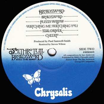 4LP/Coffret Jethro Tull: The Broadsword And The Beast (The 40th Anniversary Vinyl Edition) DLX