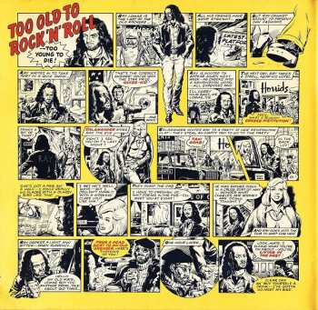 LP Jethro Tull: Too Old To Rock 'N' Roll: Too Young To Die!