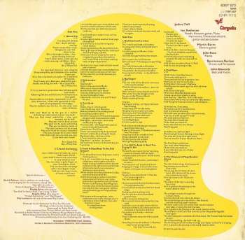 LP Jethro Tull: Too Old To Rock 'N' Roll: Too Young To Die!