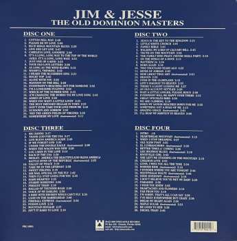 4CD/Coffret Jim & Jesse: The Old Dominion Masters