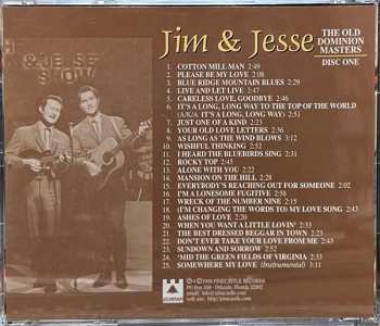 4CD/Coffret Jim & Jesse: The Old Dominion Masters