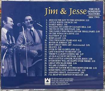 4CD/Coffret Jim & Jesse: The Old Dominion Masters