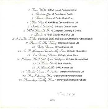 CD Jim Reeves: Peace In The Valley