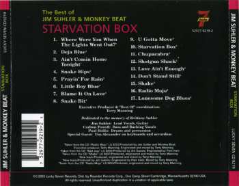 CD Jim Suhler And Monkey Beat: Starvation Box  - The Best Of Jim Suhler & Monkey Beat