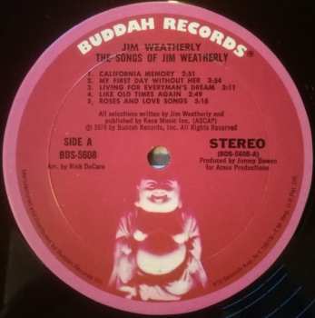 LP Jim Weatherly: The Songs Of Jim Weatherly