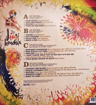 2LP Various: The Many Faces Of Jimi Hendrix (A Journey Through The Inner World Of Jimi Hendrix) CLR