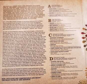2LP Various: The Many Faces Of Jimi Hendrix (A Journey Through The Inner World Of Jimi Hendrix) CLR