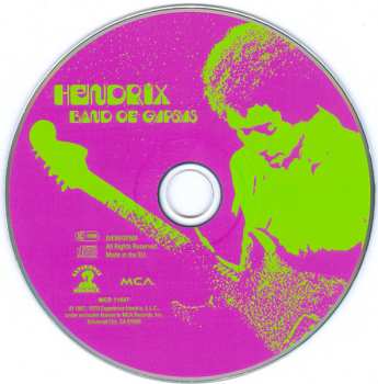 CD Jimi Hendrix: Band Of Gypsys