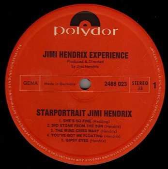 2LP/Coffret The Jimi Hendrix Experience: Starportrait Jimi Hendrix