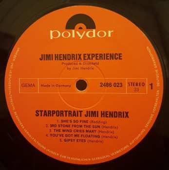 2LP/Coffret The Jimi Hendrix Experience: Starportrait Jimi Hendrix