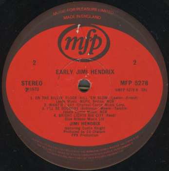 LP Jimi Hendrix: What'd I Say