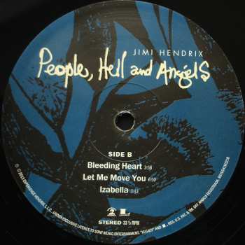 2LP Jimi Hendrix: People, Hell And Angels