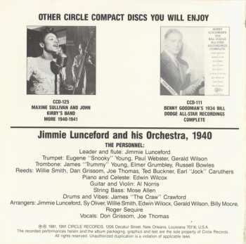 CD Jimmie Lunceford And His Orchestra: 1940