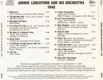 CD Jimmie Lunceford And His Orchestra: 1940
