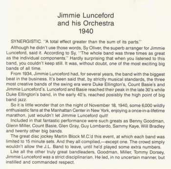 CD Jimmie Lunceford And His Orchestra: 1940