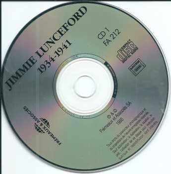 2CD Jimmie Lunceford: New York - Los Angeles - 1934 -1941