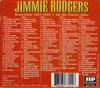 5CD/Coffret Jimmie Rodgers: Recordings 1927-1933