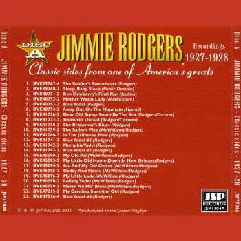 5CD/Coffret Jimmie Rodgers: Recordings 1927-1933