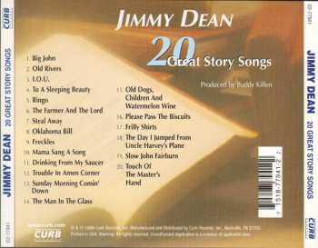 CD Jimmy Dean: 20 Great Story Songs