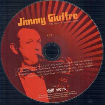3CD Jimmy Giuffre: The Small Group Sessions 1947-1953  DIGI
