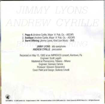 5CD/Coffret Jimmy Lyons: The Complete Remastered Recordings On Black Saint & Soul Note