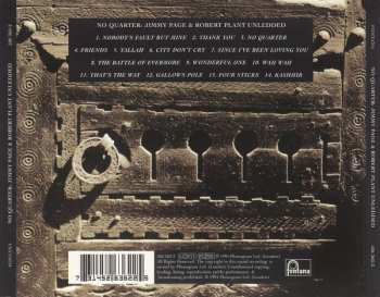 CD Jimmy Page: No Quarter: Jimmy Page & Robert Plant Unledded