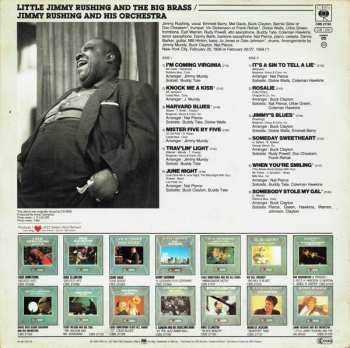 LP Jimmy Rushing And His Orchestra: Little Jimmy Rushing And The Big Brass