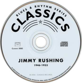 CD Jimmy Rushing: The Chronological Jimmy Rushing 1946-1953