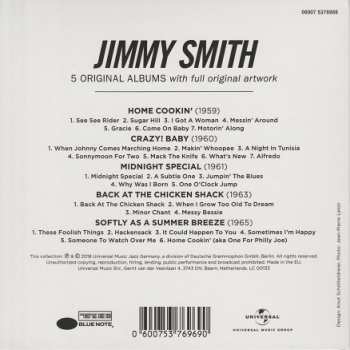 5CD/Coffret Jimmy Smith: 5 Original Albums