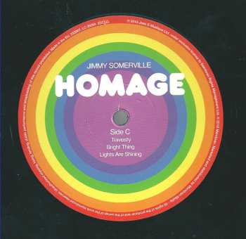 2LP Jimmy Somerville: Homage
