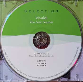CD Accademia Ziliniana: Vivaldi - The Four Seasons