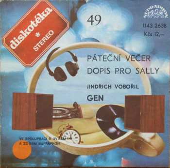 Album Jindřich Vobořil: Páteční Večer / Dopis Pro Sally