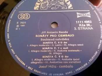3LP/Coffret Josef Hála: Sonate 1 - 16